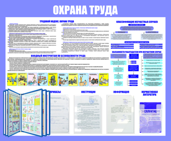С108 Стенд охрана труда (с перекидной системой) (1200х1000 мм, пластик ПВХ 3 мм, алюминиевый багет золотого цвета) - Стенды - Стенды по охране труда - Магазин охраны труда ohranatruda-shop.ru