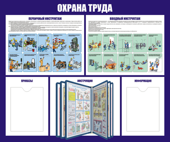С95 Стенд охрана труда (с перекидной системой) (1200х1000 мм, пластик ПВХ 3 мм, алюминиевый багет золотого цвета) - Стенды - Стенды по охране труда - Магазин охраны труда ohranatruda-shop.ru